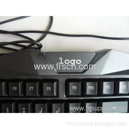 Large Size Blue Light Led Gaming Keyboard Usb Cable 